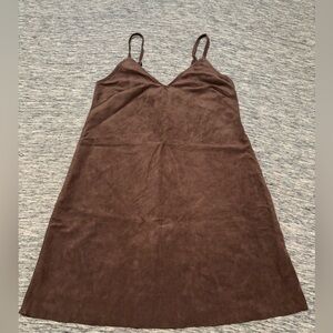 Wilfred Free Suede Look Tank Top Dress XXS